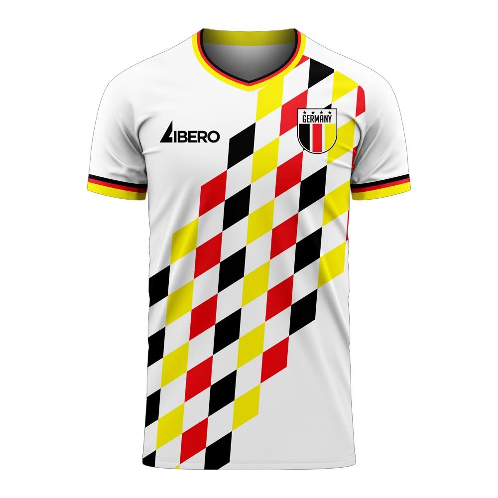 Germany 2020-2021 Home Concept Football Kit (Libero) - Kids (Long Sleeve)