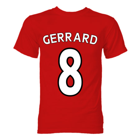 gerrard liverpool jersey