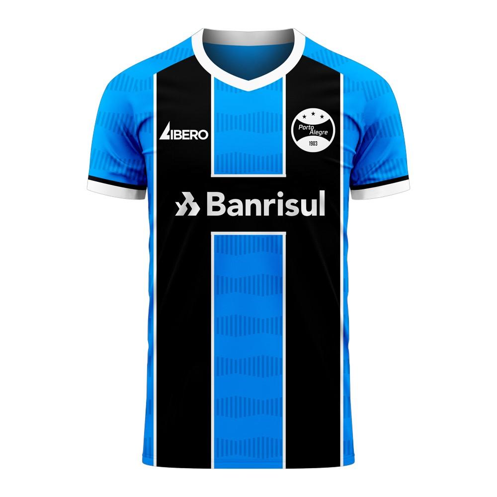 Gremio 2020-2021 Home Concept Football Kit (Libero) - Baby