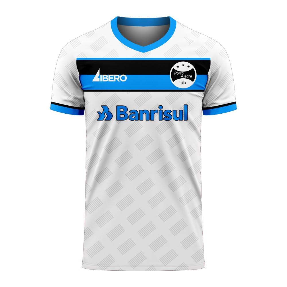 Gremio 2025-2026 Away Concept Football Kit (Libero) - Kids (Long Sleeve)