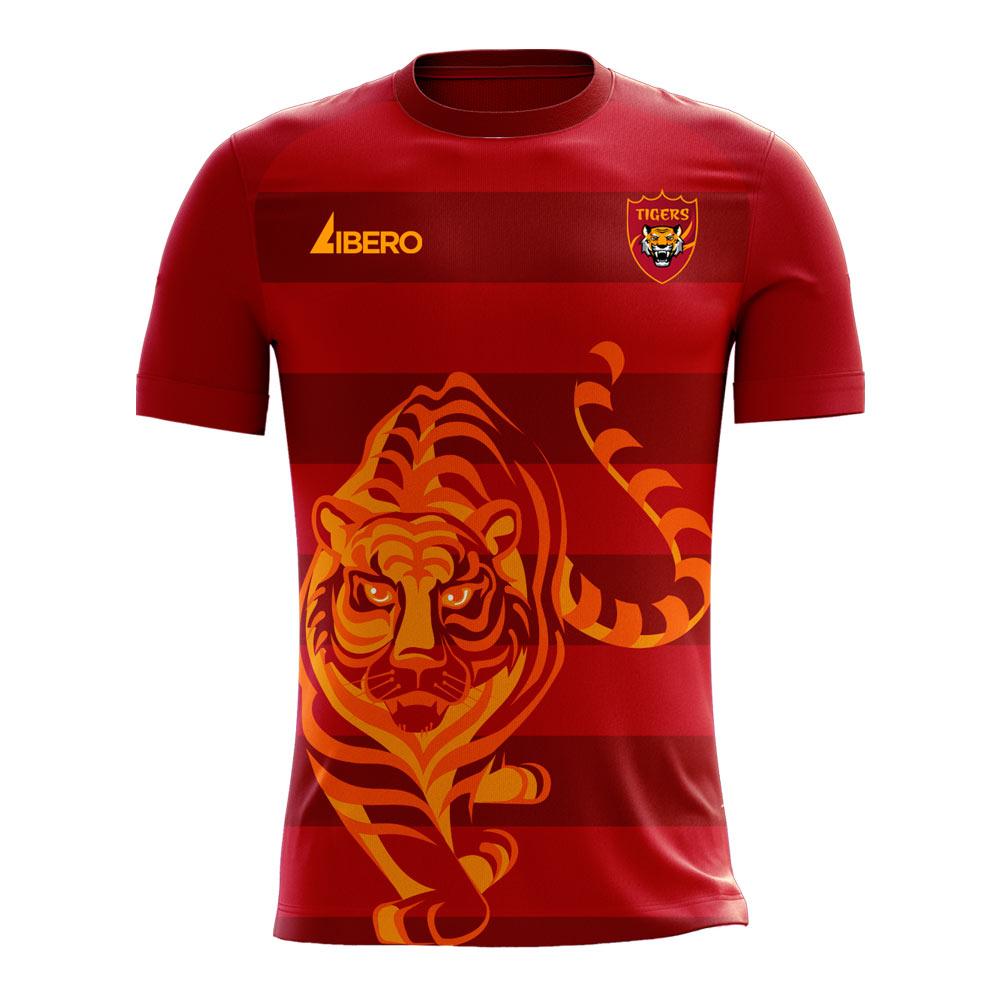 Guangzhou 2020-2021 Home Concept Football Kit (Libero) - Kids (Long Sleeve)