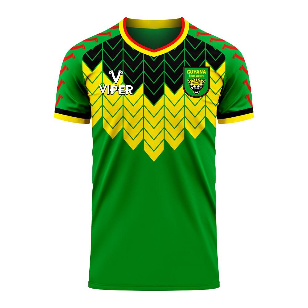 Guyana 2025-2026 Away Concept Football Kit (Viper) - Kids (Long Sleeve)