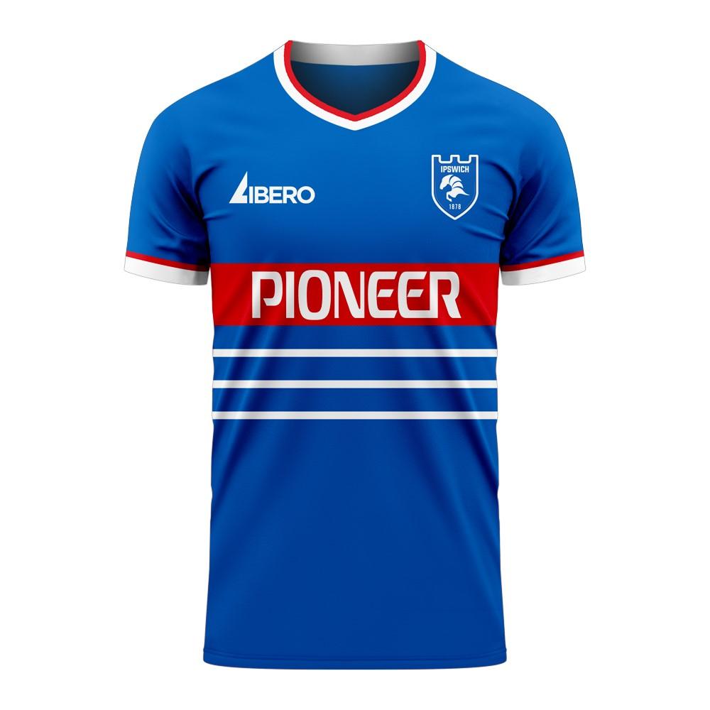 Ipswich 2020-2021 Home Concept Football Kit (Libero)