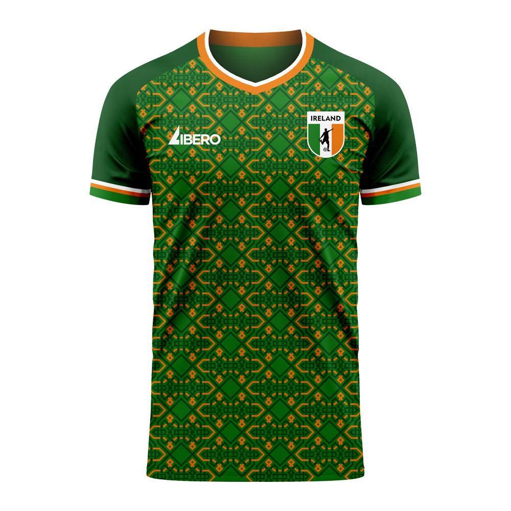 Ireland 2025-2026 Home Concept Football Kit (Libero) - Kids