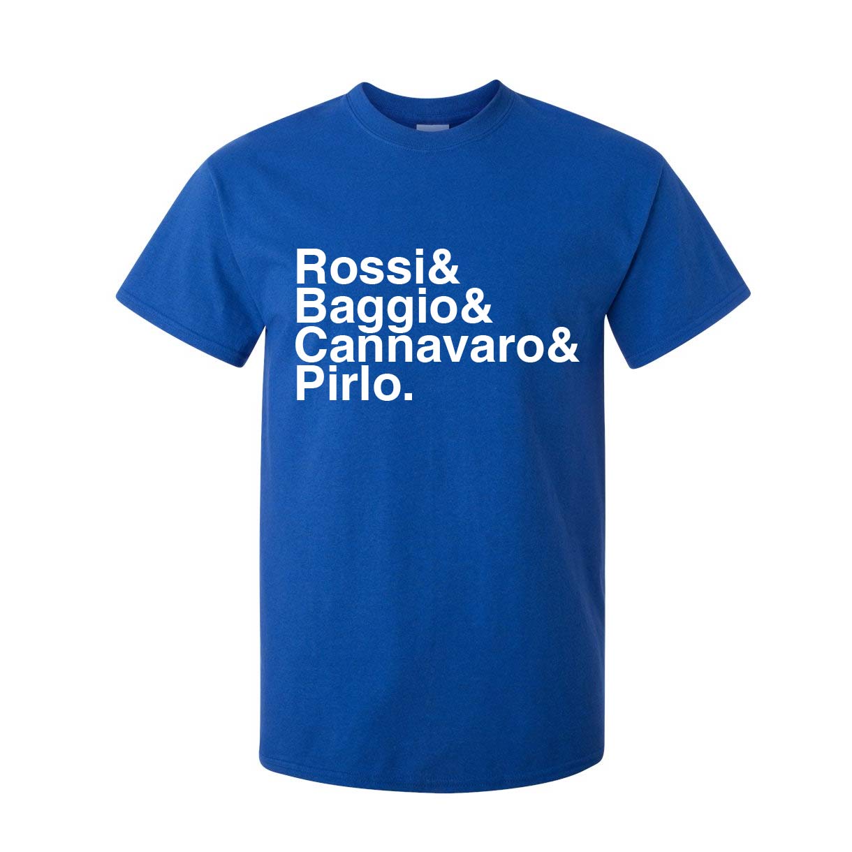 Italy Football Legends T-shirt (blue)