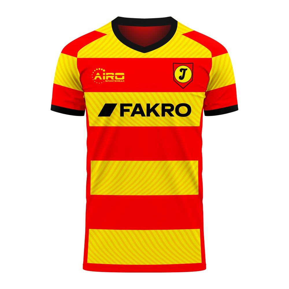 Jagiellonia 2025-2026 Home Concept Football Kit (Airo) - Kids (Long Sleeve)