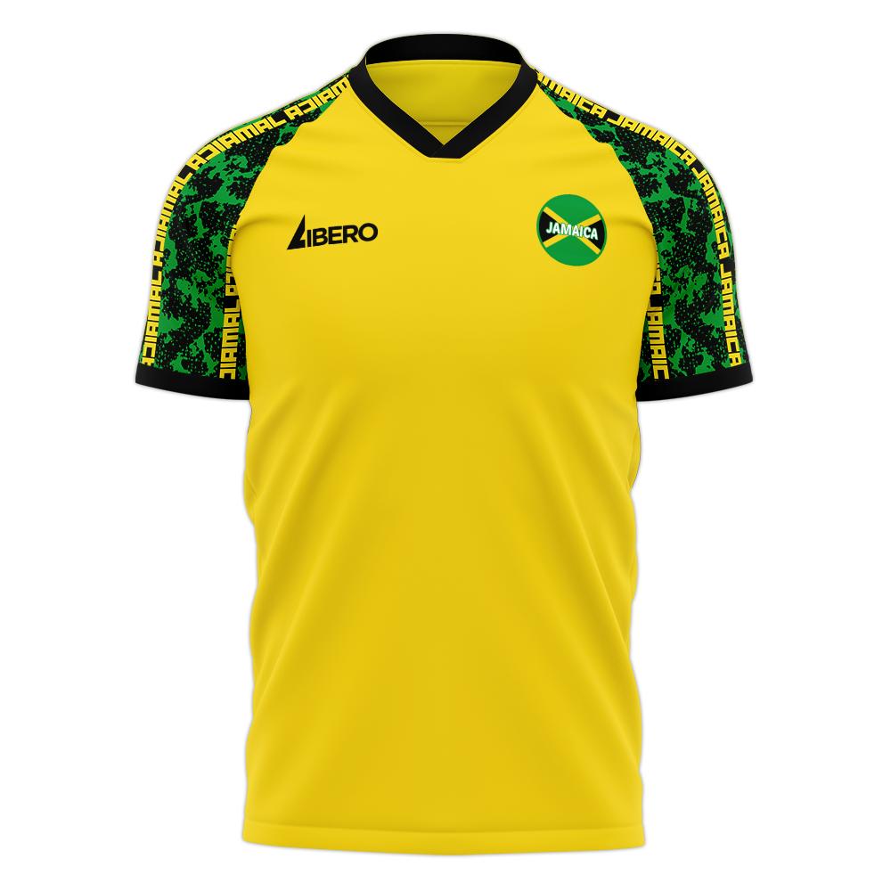 Jamaica 2023-2024 Home Concept Football Kit (Libero) - Kids (Long Sleeve)