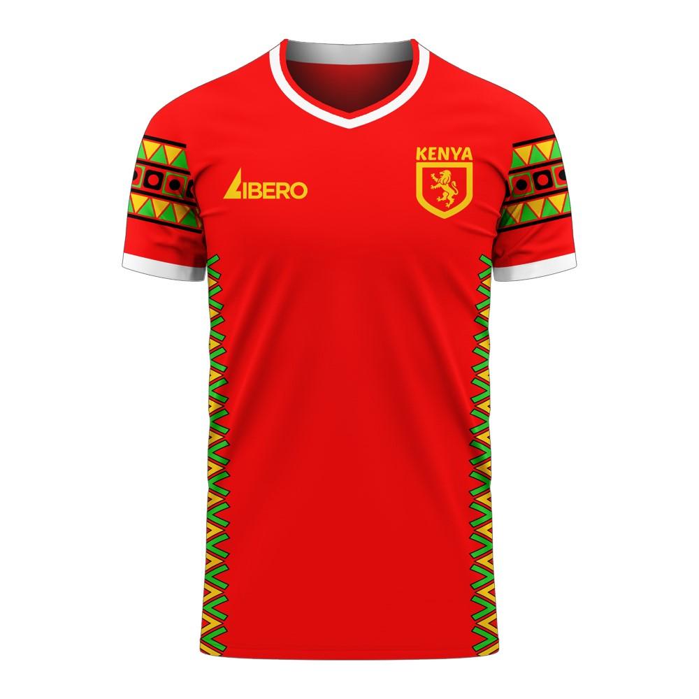 Kenya 2025-2026 Home Concept Football Kit (Libero) - Adult Long Sleeve