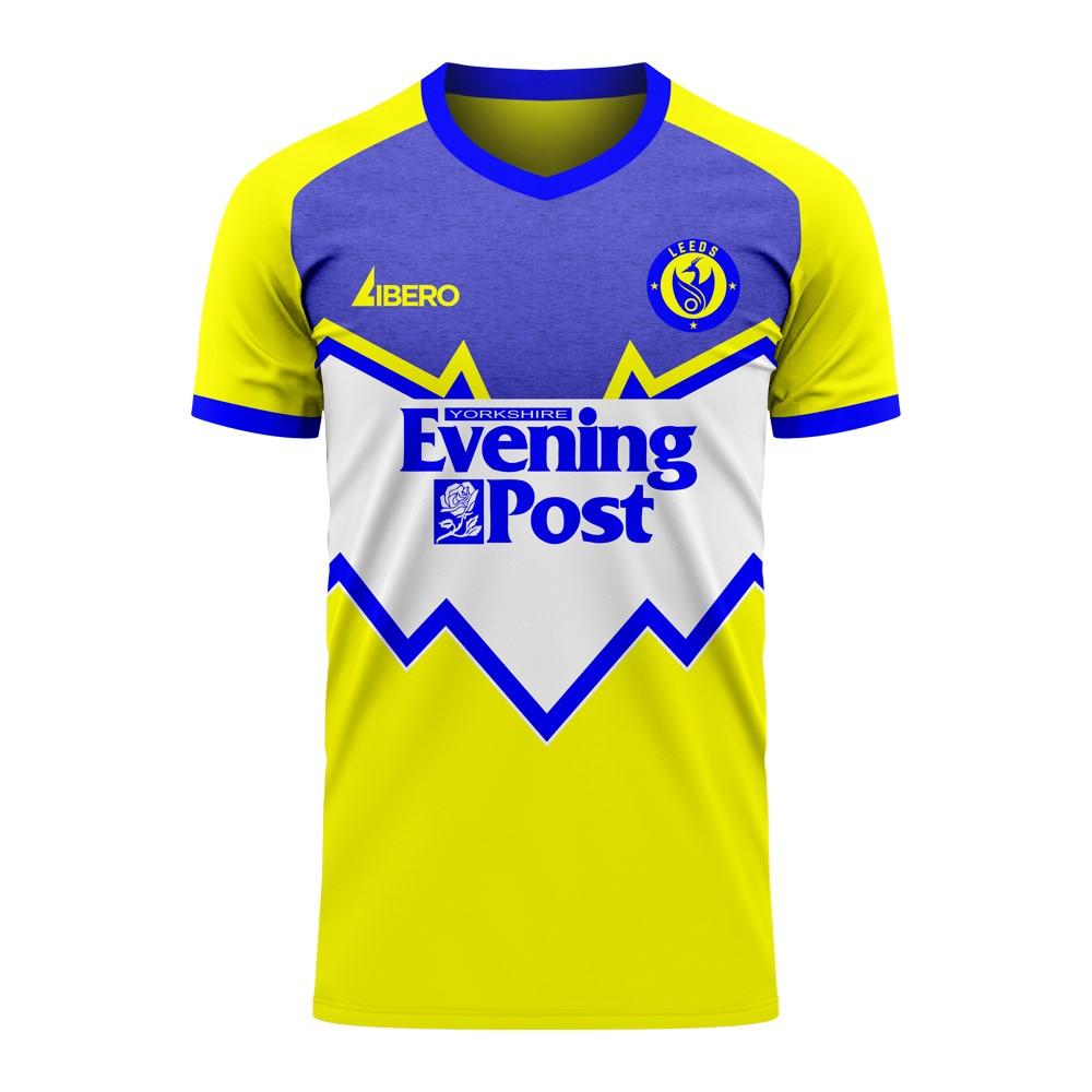 Leeds 2025-2026 Away Concept Football Kit (Libero) - Kids (Long Sleeve)