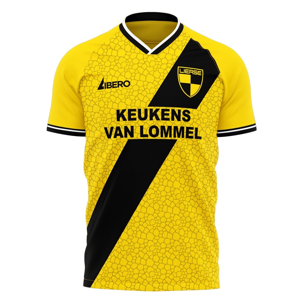 Lierse 2025-2026 Home Concept Football Kit (Libero)