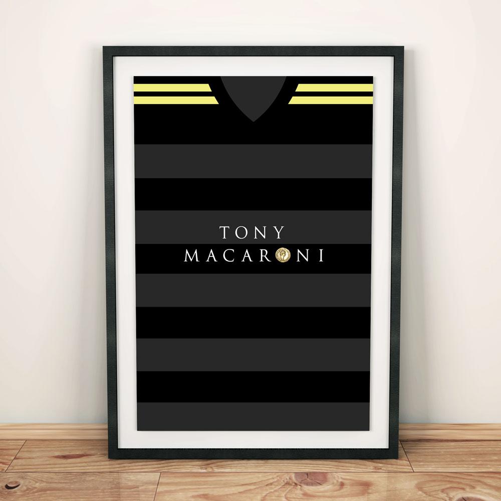 Livingston 17/18 Away Football Shirt Art Print