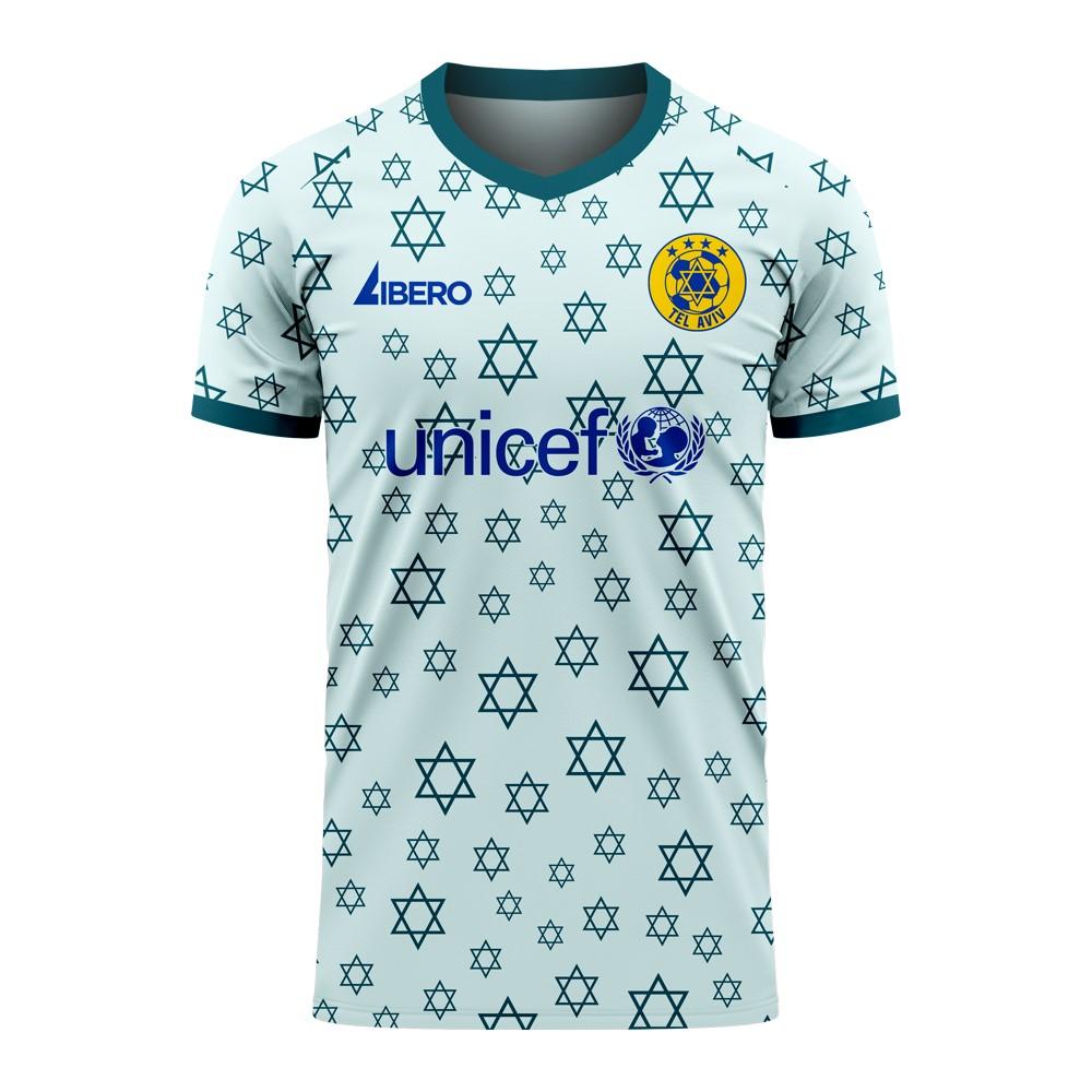 Maccabi Tel Aviv 2020-2021 Away Concept Football Kit (Libero) - Kids (Long Sleeve)