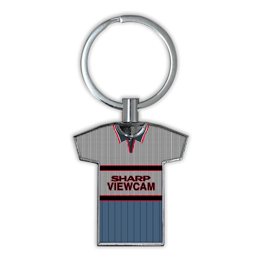 Man United 1995 Away Football Shirt Keyring