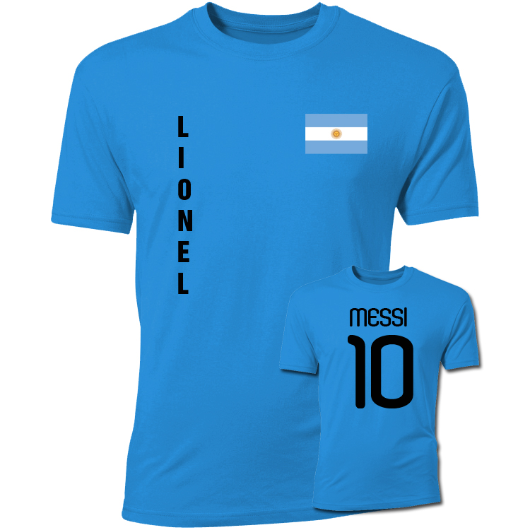 messi blue jersey