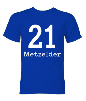 Christoph Metzelder Schalke Hero T-Shirt (Blue)