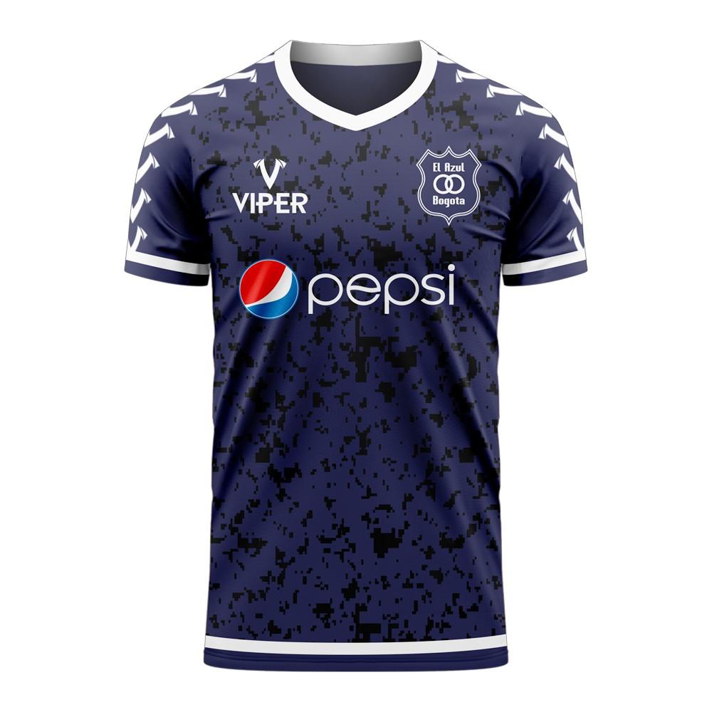 Millonarios 2025-2026 Home Concept Football Kit (Viper) - Kids