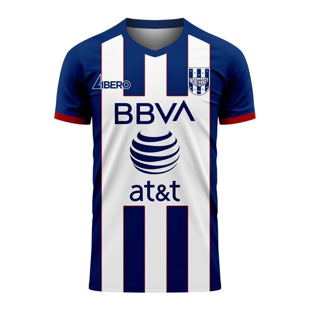 Monterrey 2025-2026 Home Concept Football Kit (Libero) - Adult Long Sleeve