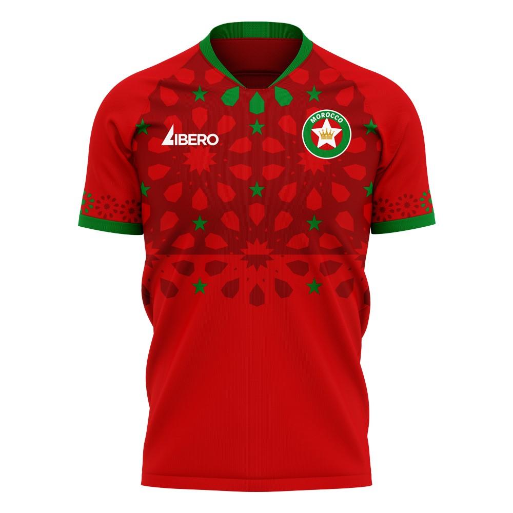 Morocco 2025-2026 Away Concept Football Kit (Libero) - Baby