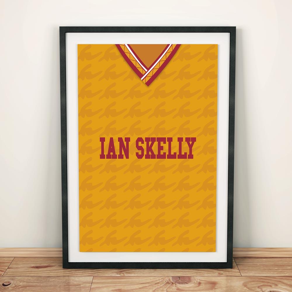 Motherwell 1991 Football Shirt Art Print