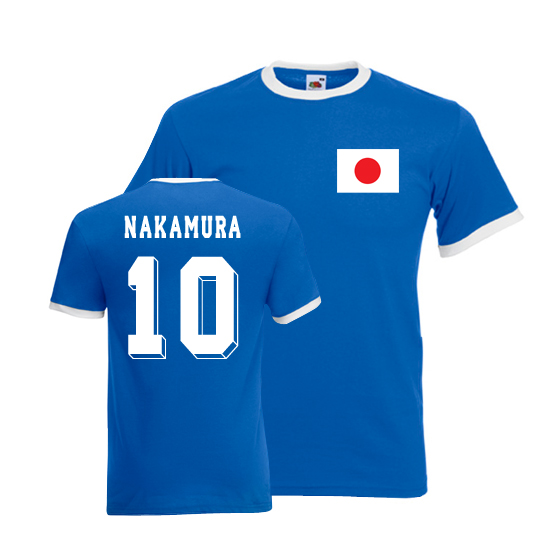 Shinsuke Nakamura Japan Ringer Tee (blue)