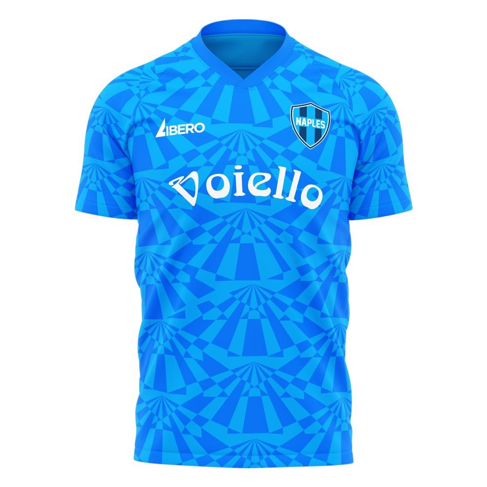 Napoli 1990s Home Concept Football Kit (Libero) - Kids