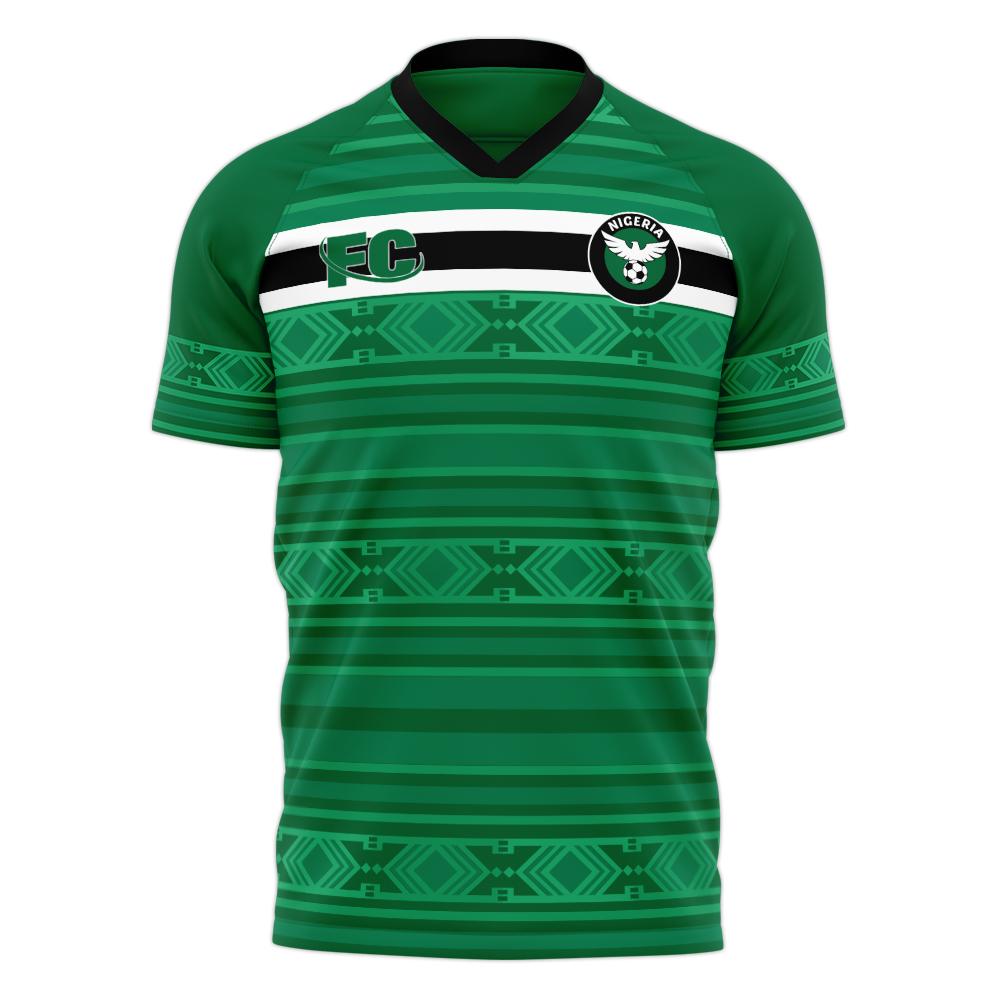 Nigeria 2020-2021 Home Concept Kit (Fans Culture) - Adult Long Sleeve