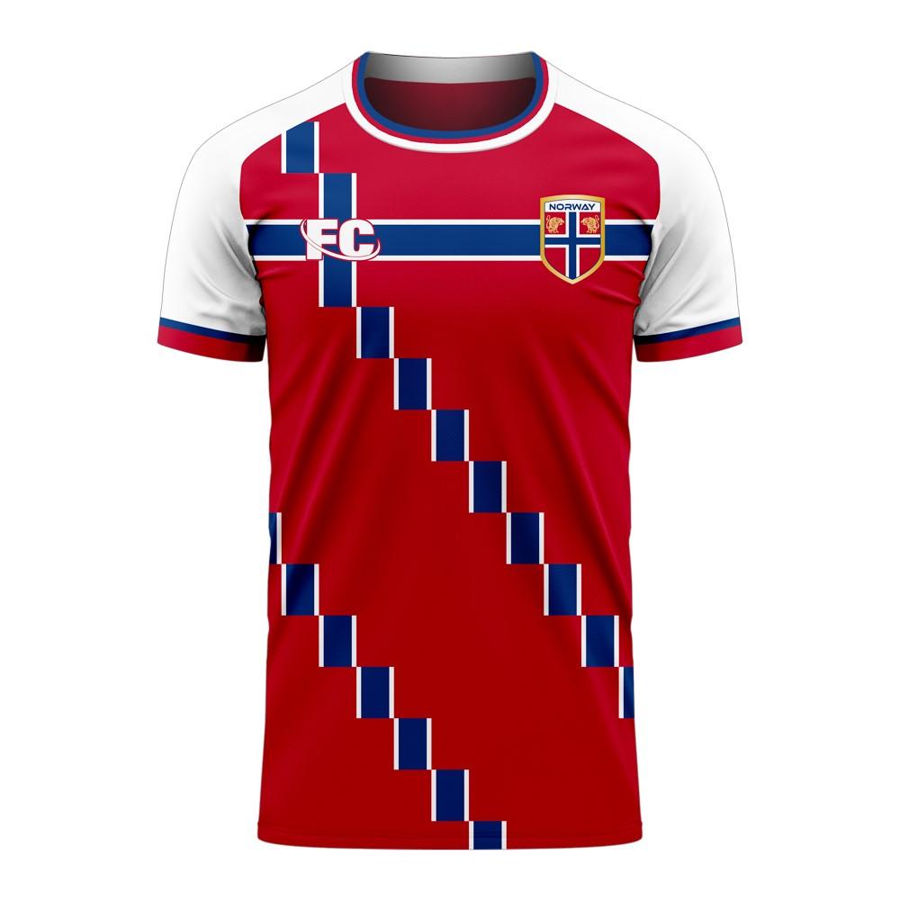 Norway 2020-2021 Home Concept Football Kit (Fans Culture) - Adult Long Sleeve