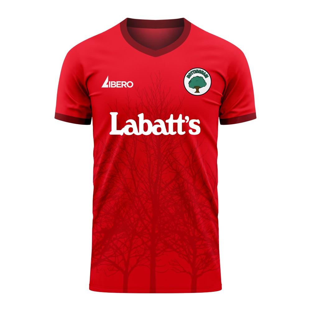 Nottingham 2025-2026 Home Concept Football Kit (Libero) - Adult Long Sleeve