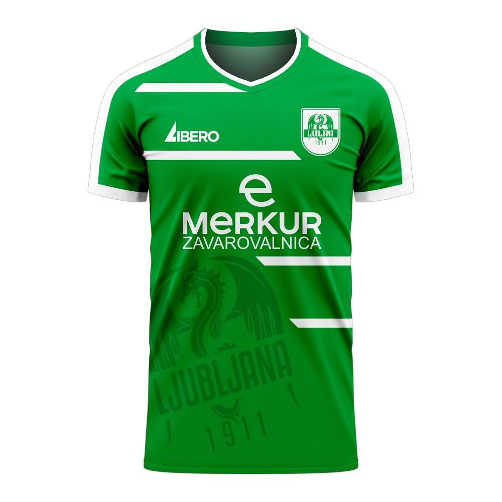 Olimpija Ljubljana 2025-2026 Home Concept Kit (Libero) - Adult Long Sleeve