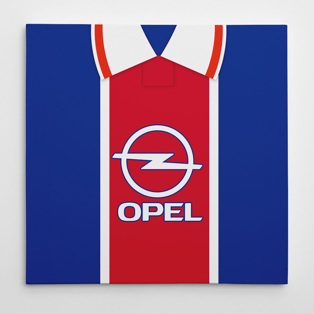 PSG 1995 Football Canvas Print