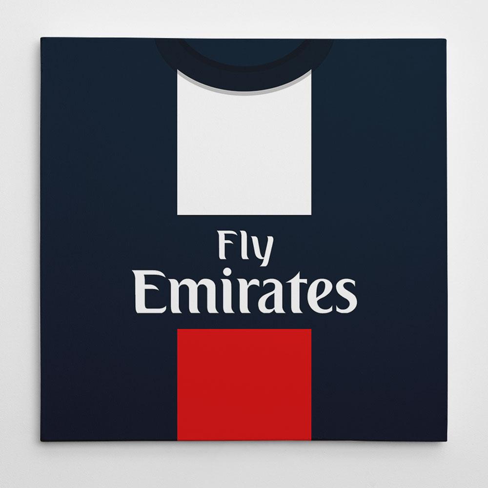 PSG 2012 Football Canvas Print