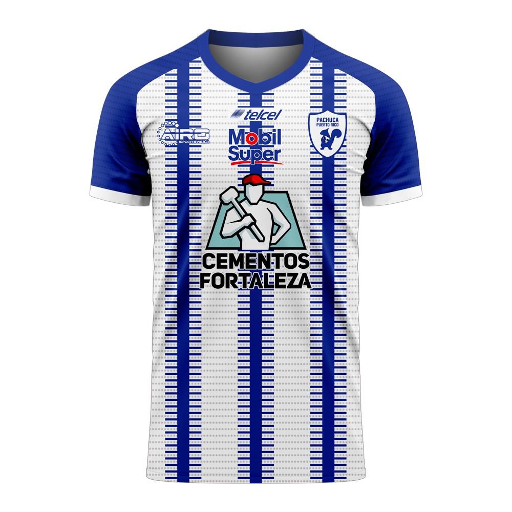 Pachuca 2025-2026 Home Concept Football Kit (Libero) - Adult Long Sleeve