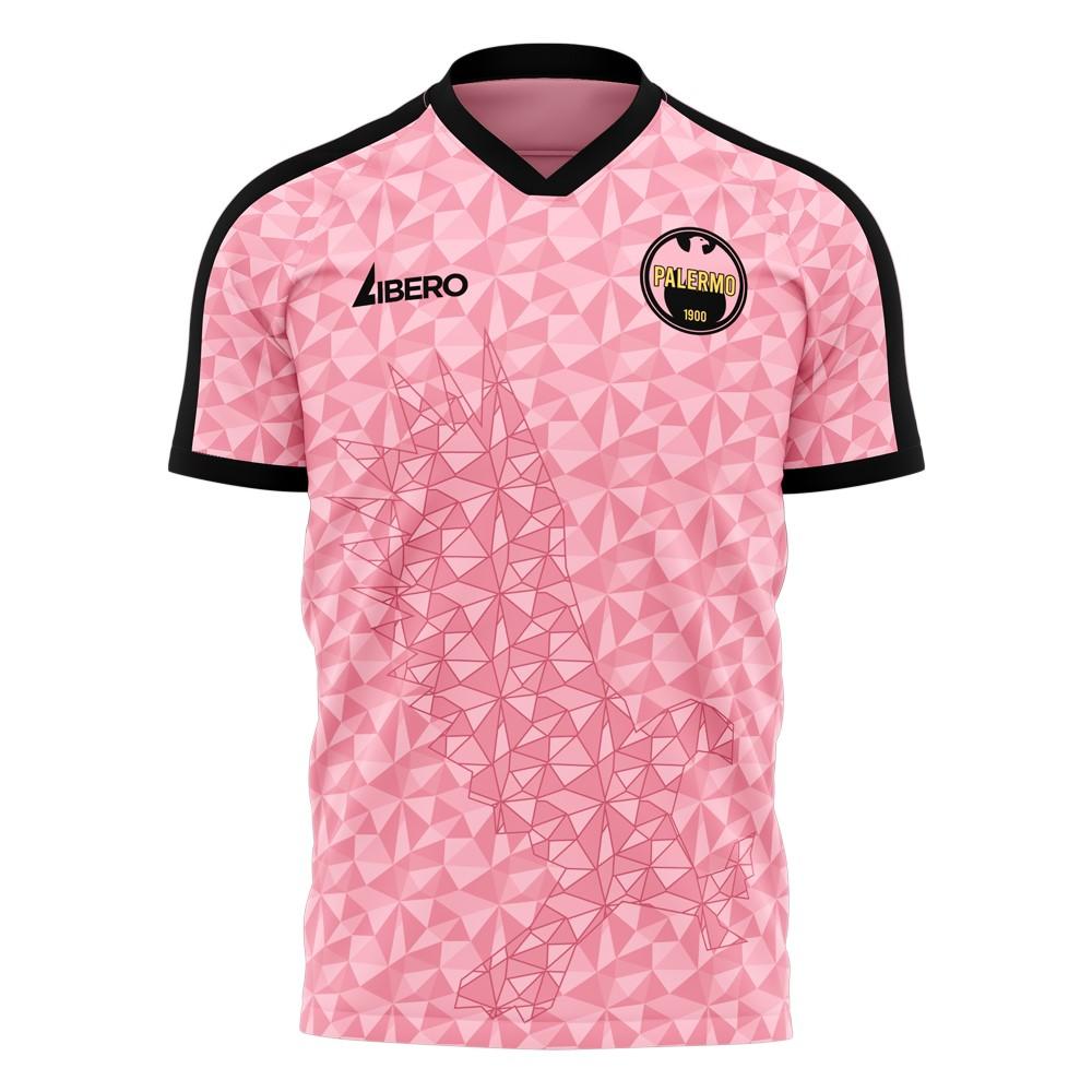 Palermo 2023-2024 Home Concept Football Kit (Libero) - Kids (Long Sleeve)