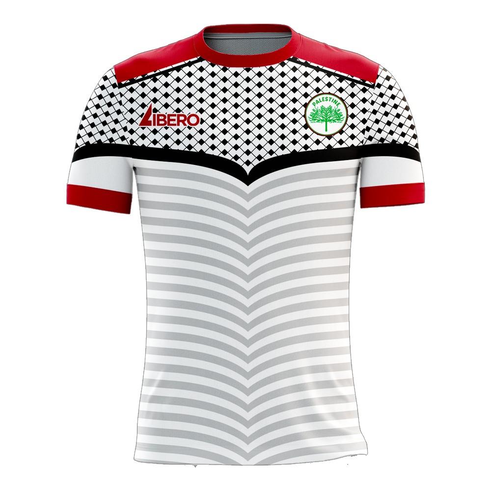 Palestine 2020-2021 Home Concept Football Kit (Libero) - Adult Long Sleeve