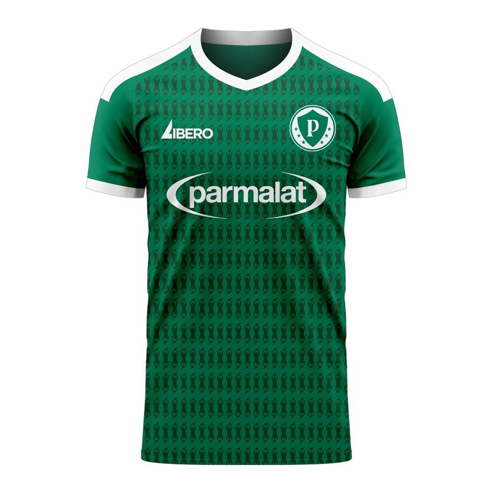 Palmeiras 2020-2021 Home Concept Football Kit (Libero) - Kids (Long Sleeve)