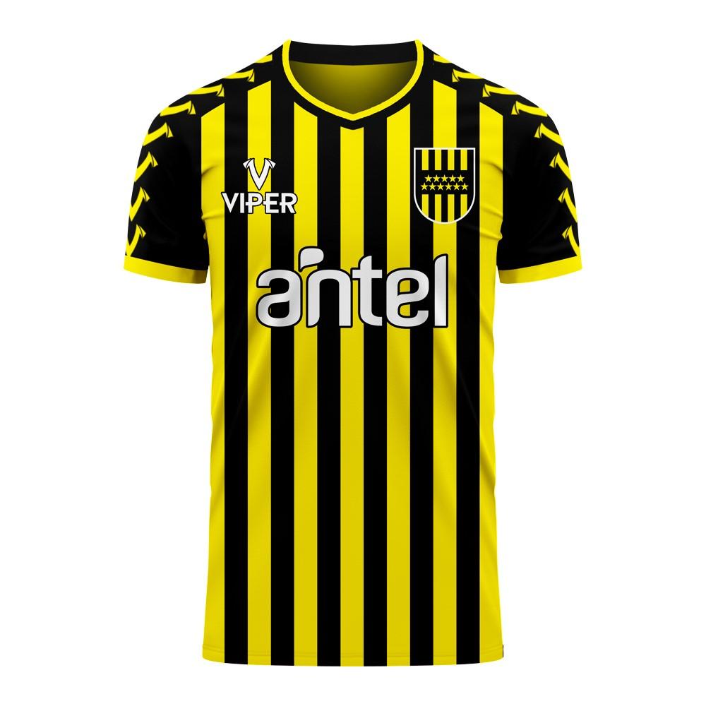 Penarol 2020-2021 Home Concept Football Kit (Viper) - Kids (Long Sleeve)