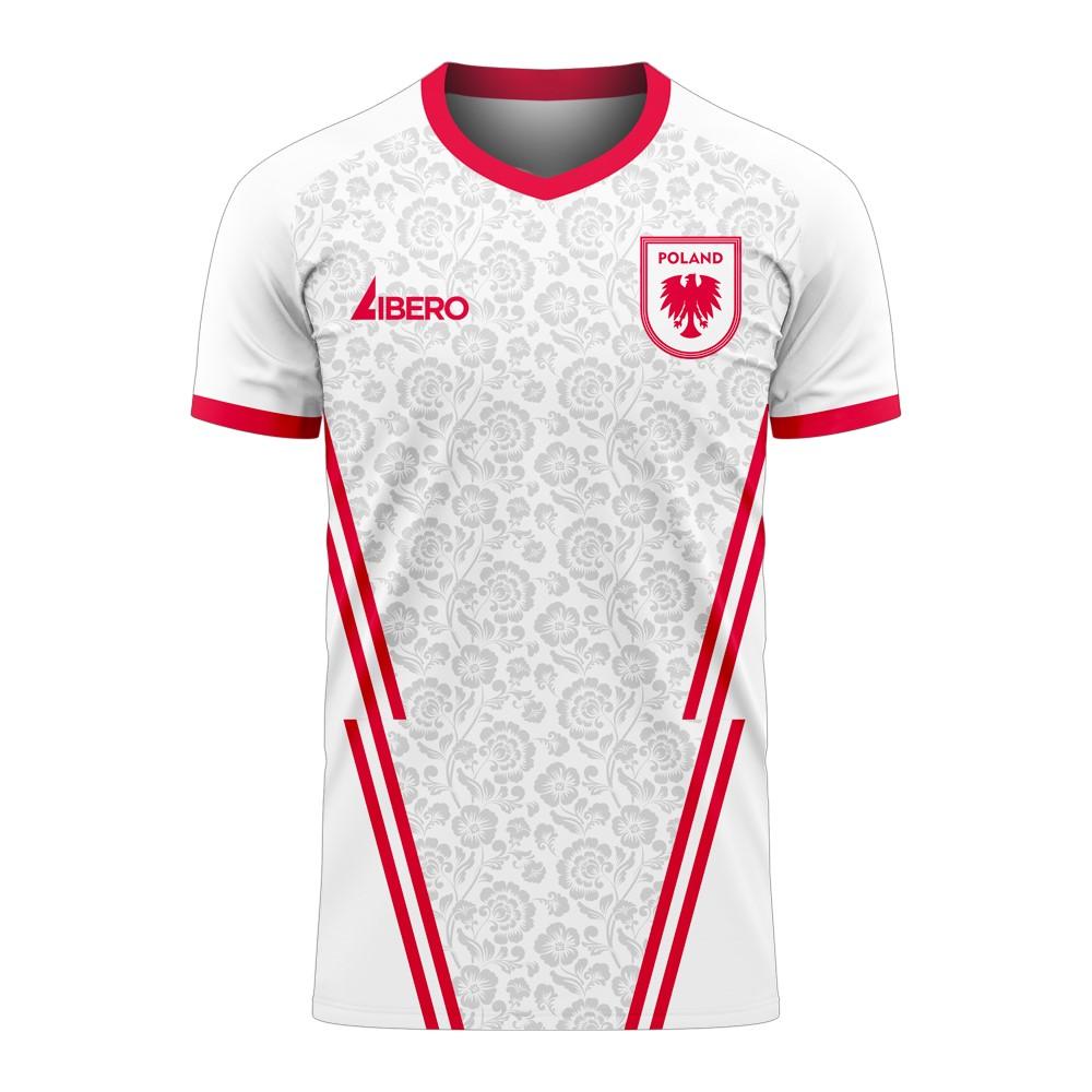 Poland 2020-2021 Home Concept Football Kit (Libero)