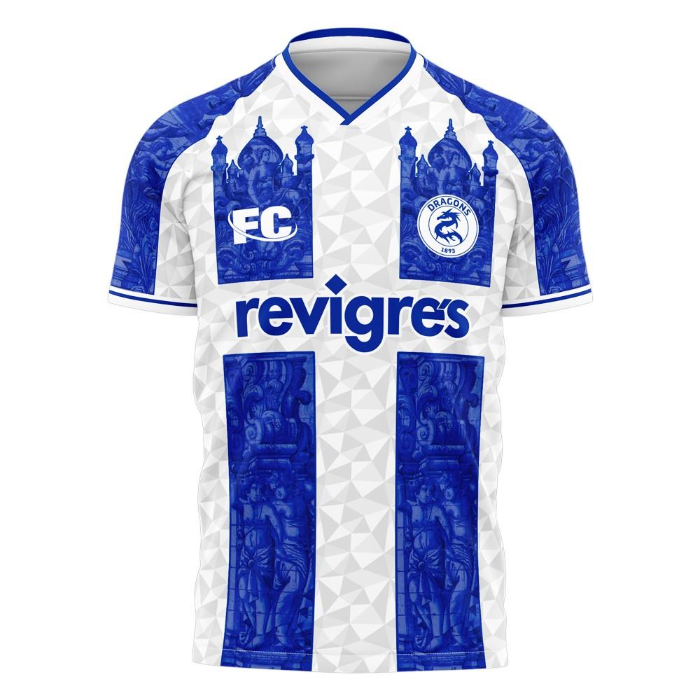 Porto 2020-2021 Home Concept Football Kit (Fans Culture) - Baby