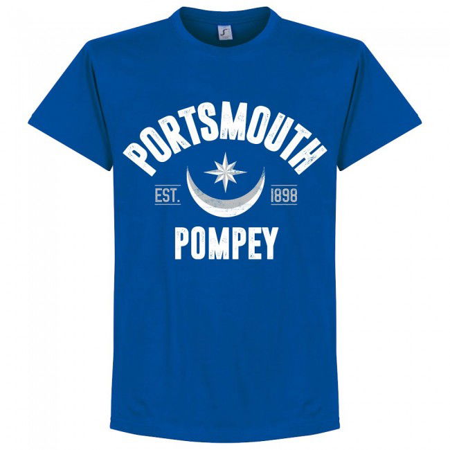 Portsmouth Established T-Shirt - Royal