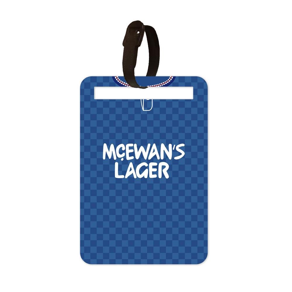 Rangers 1987-90 Luggage Tag