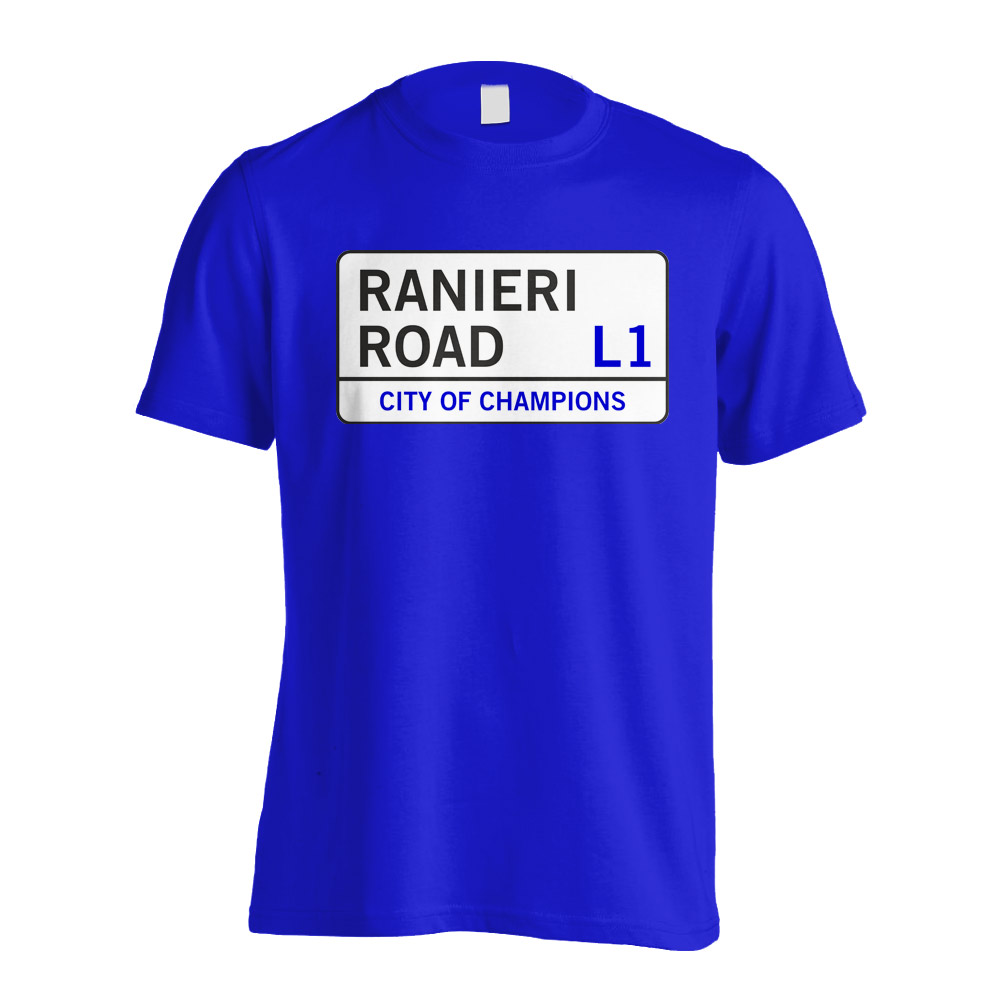 Ranieri Road - Leicester Street T-Shirt (Blue)