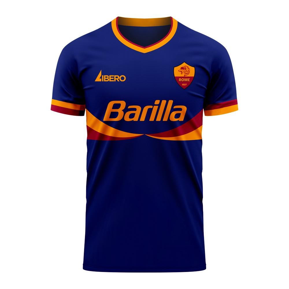 Roma 2025-2026 Third Concept Football Kit (Libero) - Kids