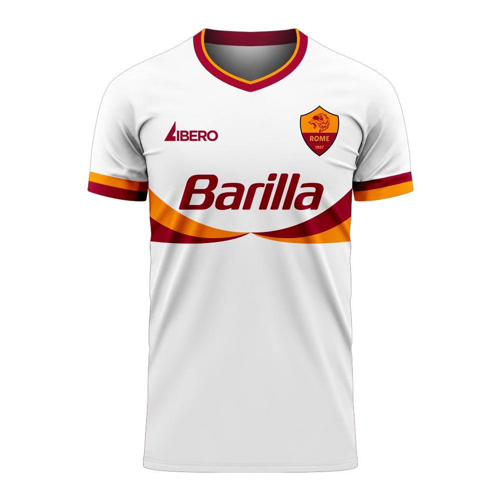 Roma 2020-2021 Away Concept Football Kit (Libero) - Kids