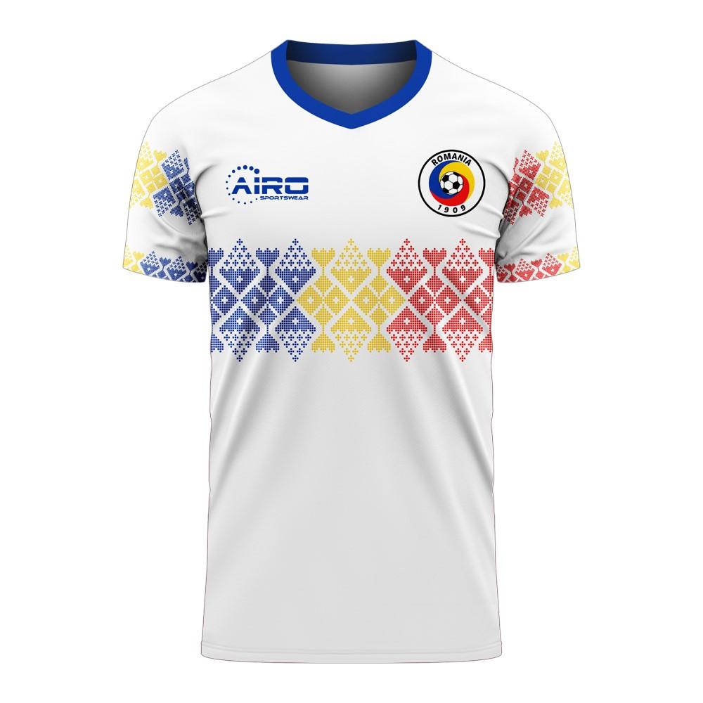 Romania 2025-2026 Away Concept Football Kit (Libero) - Adult Long Sleeve