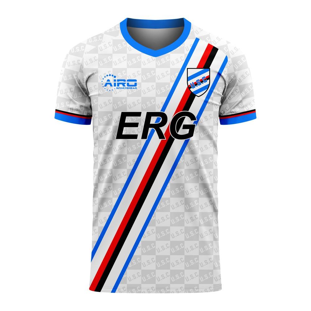 Sampdoria 2020-2021 Away Concept Football Kit (Airo) - Adult Long Sleeve