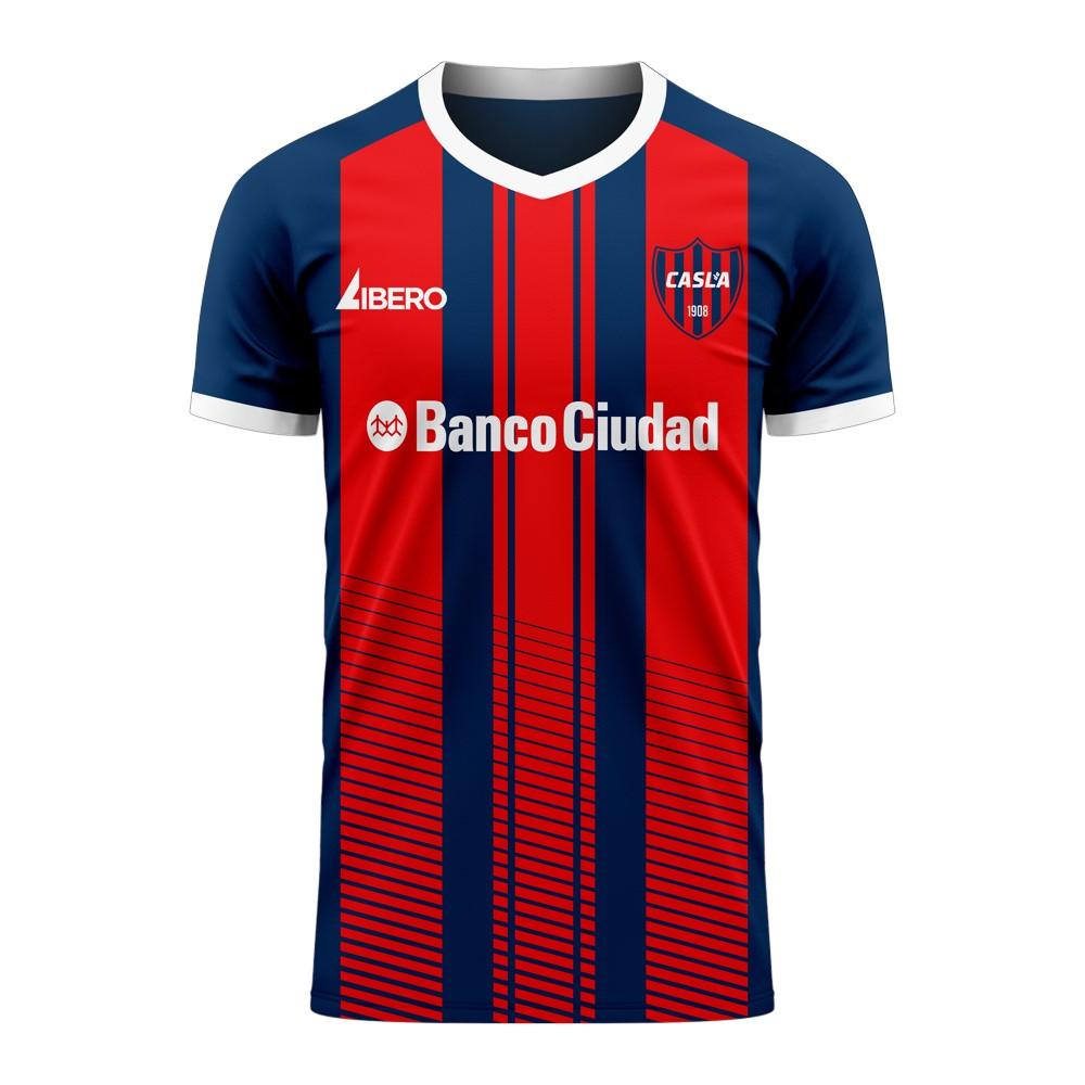 San Lorenzo 2025-2026 Home Concept Football Kit (Libero)