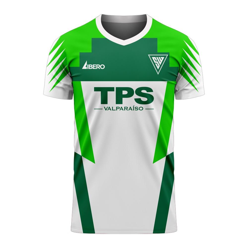 Santiago Wanderers 2025-2026 Away Concept Football Kit (Libero)