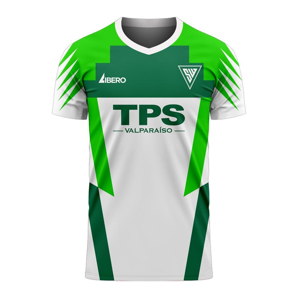 Santiago Wanderers 2020-2021 Away Concept Football Kit (Libero)