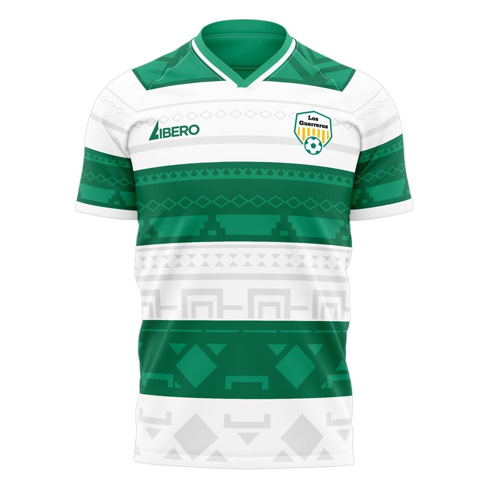 Santos Laguna 2023-2024 Home Concept Football Kit (Libero) - Kids (Long Sleeve)