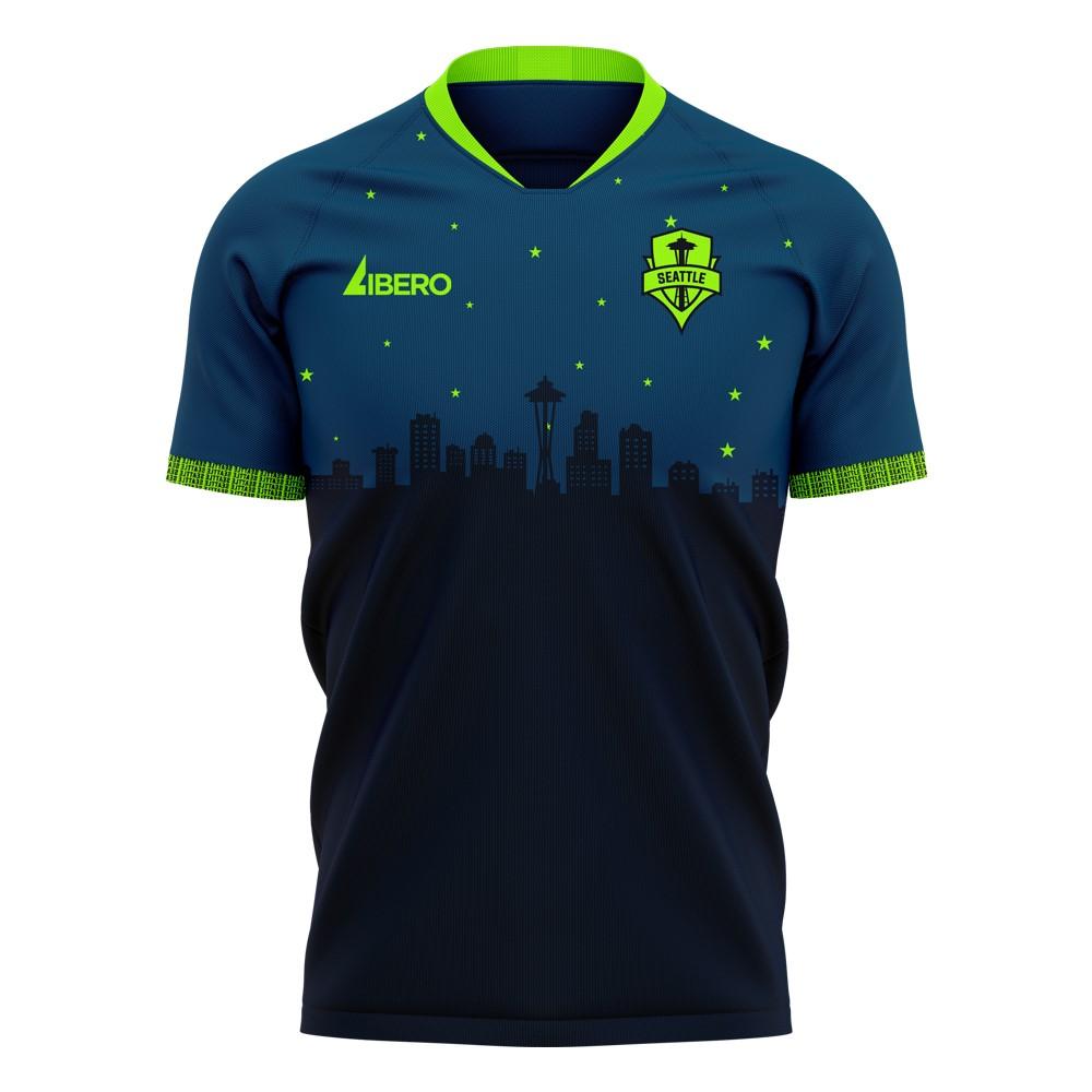 Seattle Sounders 2020-2021 Away Concept Football Kit (Libero) - Womens